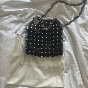 Stella McCartney Falabella star studded mini tote